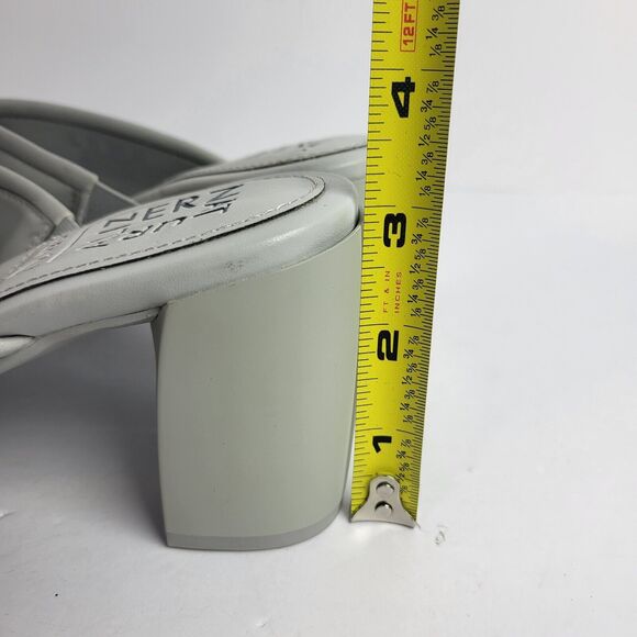 Naturalizer Women's Genn Rhythm Criss Cross Front Slip On Heels Shoes Gray 7.5 - Picture 11 of 11